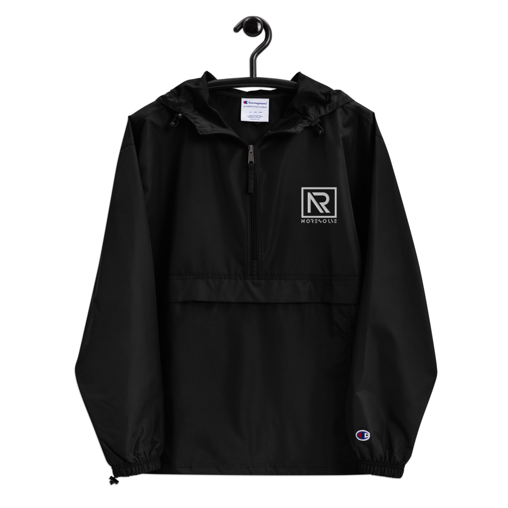 No Resolve | Embroidered Champion Packable Jacket